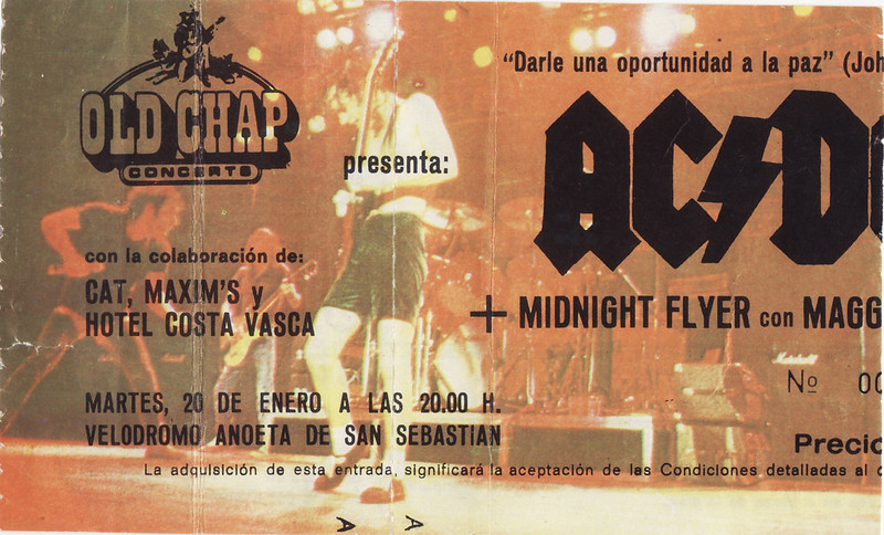 AC/DC Donostia 1981