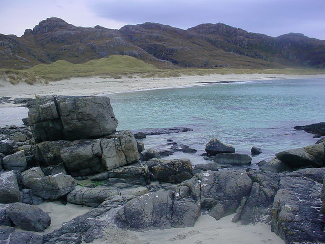 Rock, Sea and Sand, Sanna Beach, Ardnamurchan, Scotland.
