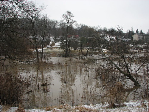 latvia latvija tukums slocene river march 2018 flood canon латвия тукумс слоцене река подоводье март