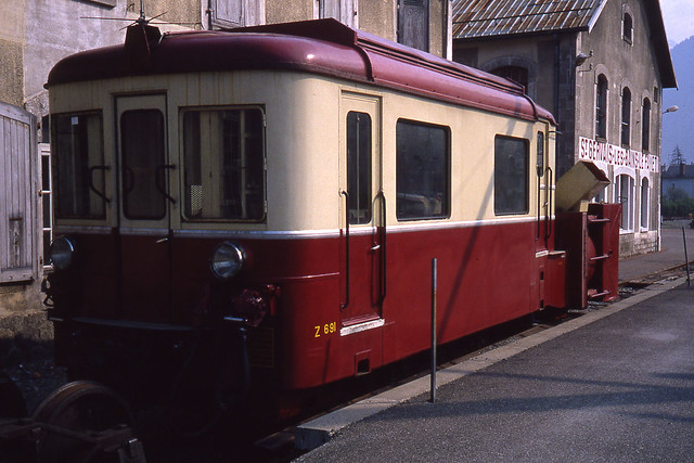 JHM-1981-1032 - France, Saint-Gervais,ligne SNCF de Chamonix