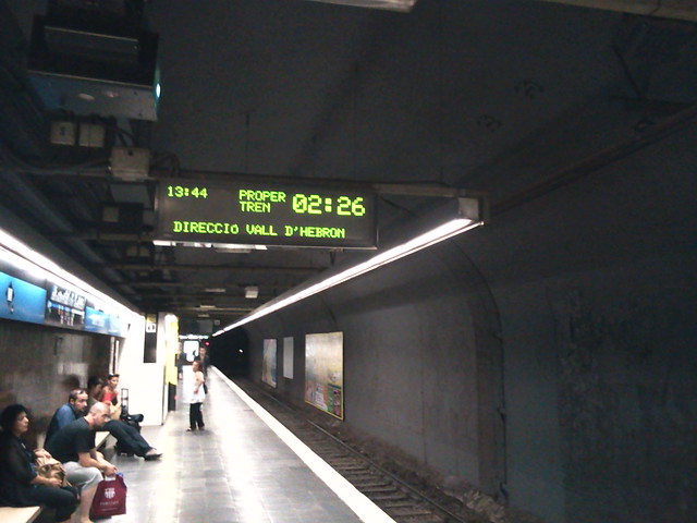 Barcelona Santz station(METRO)