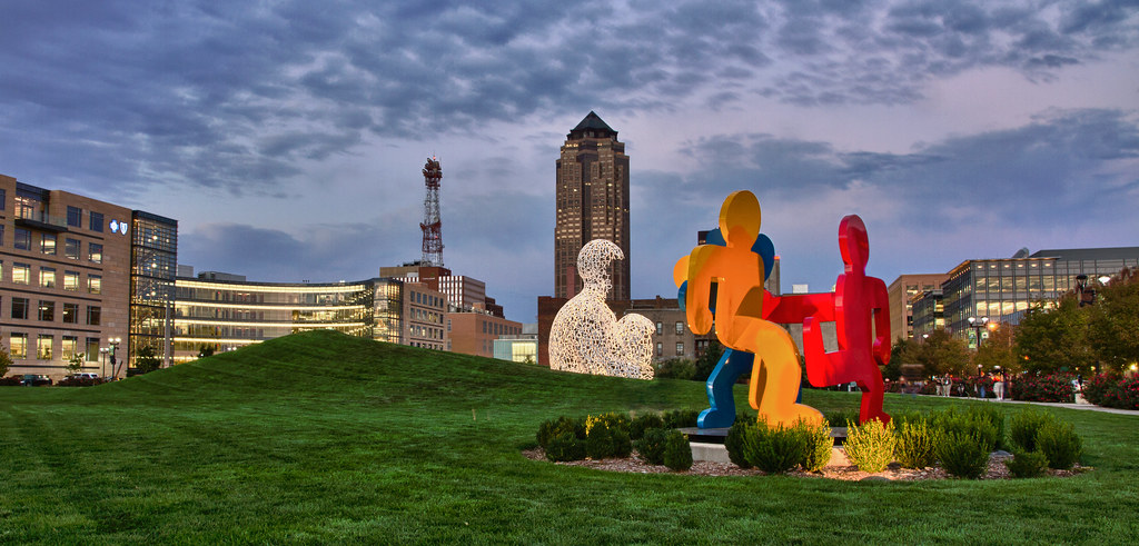 Pappajohn Sculpture Park Des Moines Ia The John And Mar Flickr