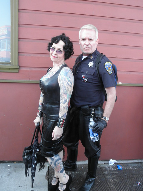 BAD COP ADDA at the 2012 FOLSOM STREET FAIR (SAFE PHOTO)