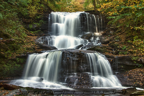 statepark autumn fall waterfall pennsylvania falls pa hdr 2012 rickettsglen benton sullivancounty columbiacounty luzernecounty