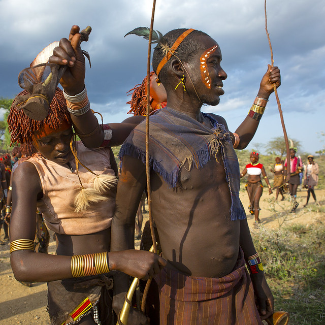 Incredible pics reveal tribe where women offer themselves to be whipped as  part of boy's coming-of-age ceremony