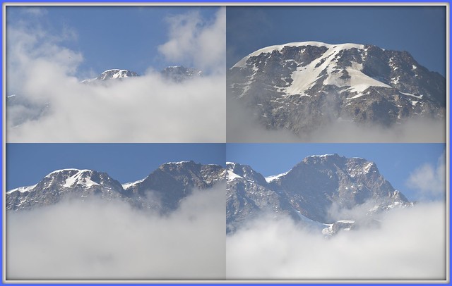 Monte Rosa...tra le nubi