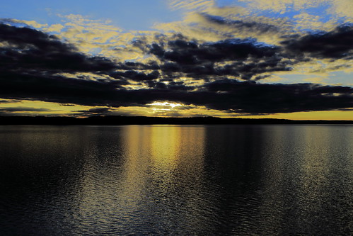 sunset solnedgång eos7dmkii jönköping vättern outdoor water sky serene