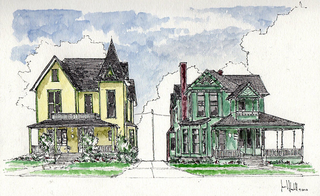 Victorian Houses in Grand Rapids