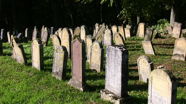 Alter Jüdischer Friedhof in Berlichingen (besteht seit Mitte des 17.Jh.) 56-49/1538