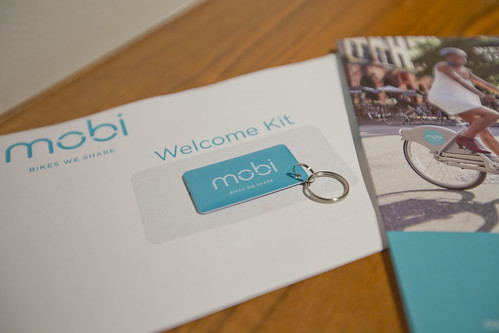Mobi Bike Sharing - Welcome Kit | GoToVan | Flickr