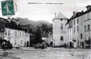 Orgelet - La place au Vin