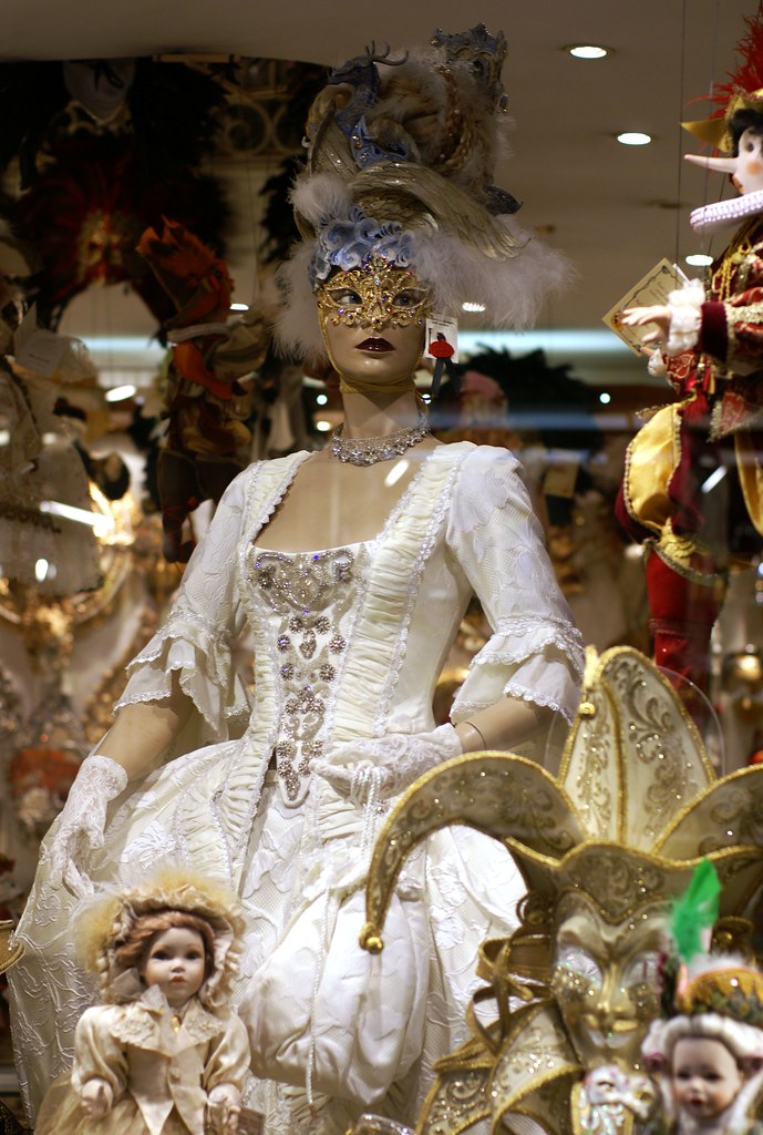 Venedig, Bocca di Piazza, Karnevalsmaske (carnival mask)