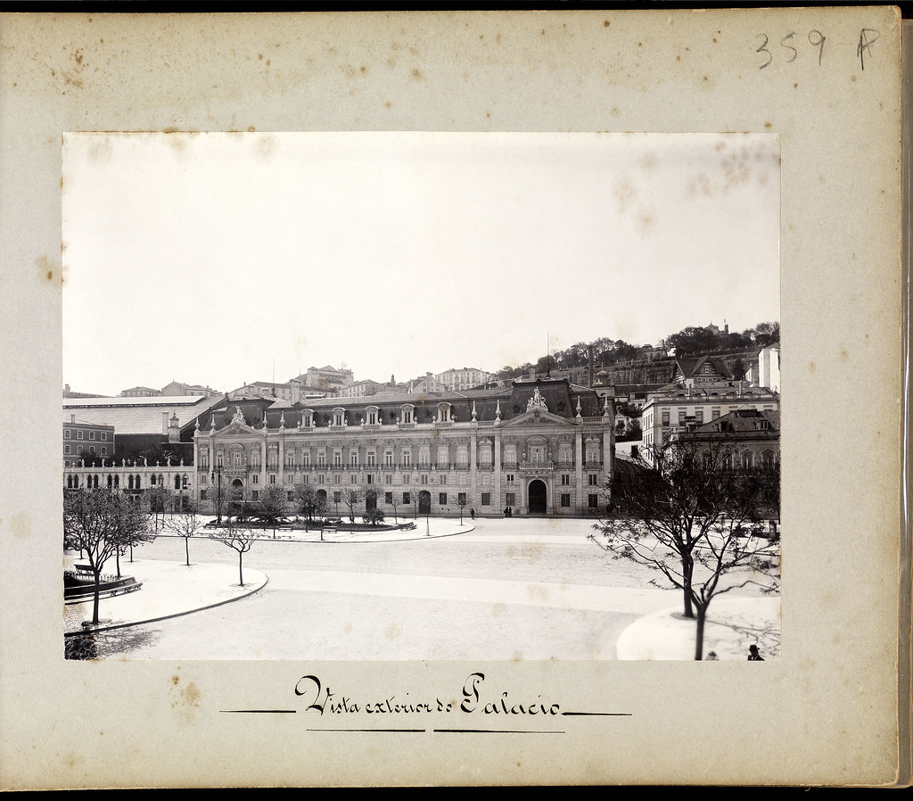 Álbum do Palácio dos Marqueses da Foz em Lisboa, ano de 1891. Lisboa, Portugal.