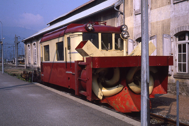JHM-1981-1030 - France, Saint-Gervais,ligne SNCF de Chamonix