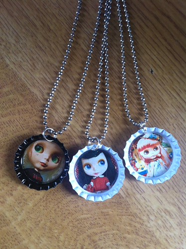 Blythe Bottlecap Necklaces | by Bacon♥'sLife