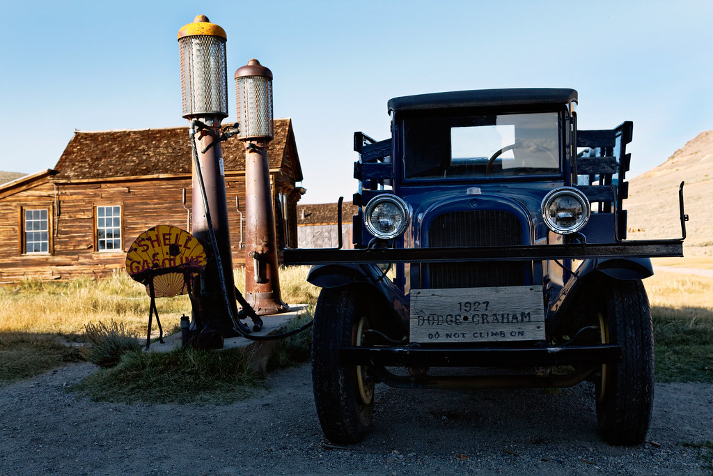 Dodge Graham in the ghost town of Bodie