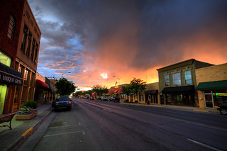 Sunset in Farmington, New Mexico