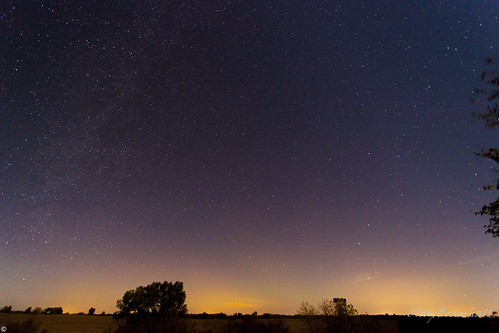 IMG_1404 by WillyKSU, sky sun dark lights kansas northern auroras