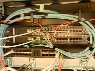 Switches | Each end of row rack contains 2 Fibre Channel and… | Flickr