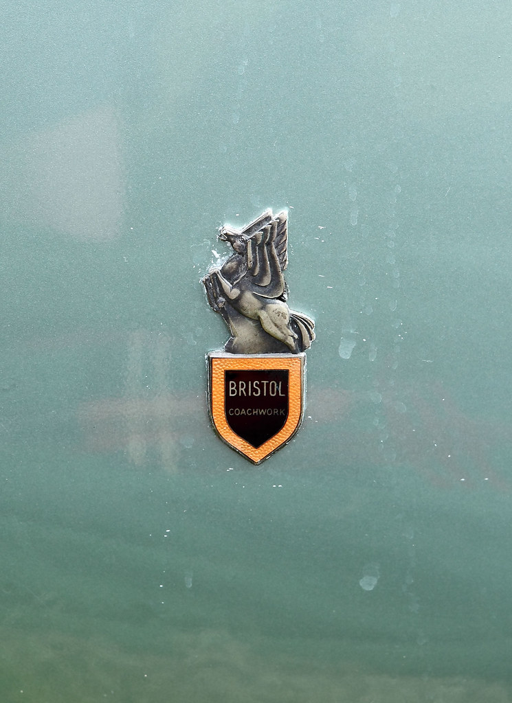 Bristol 403, flank badge detail, c1953
