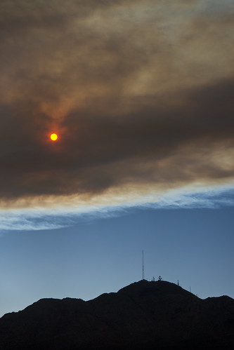 california red arizona sun mountain mountains clouds fire smoke 15 east