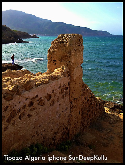 Tipaza Algiers Algeria UNESCO WORKD HERITAGE SITE shot with  iPhone by http://sundeepkullu.com