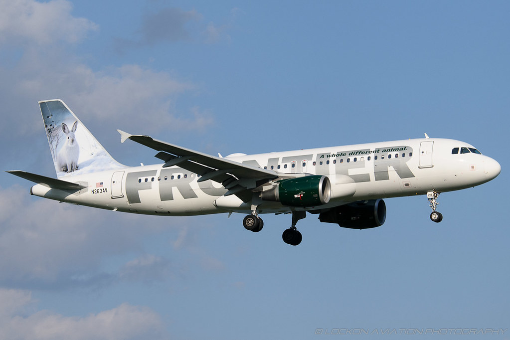 30-Sep-2012 DCA N263AV A320-214 (cn 1860) / Frontier Airlines