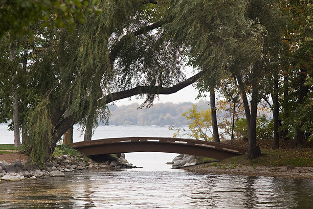 Lake Geneva Foot bridge