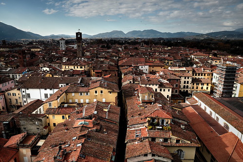 lucca landascape paesaggio town paese middleage towers torri medioevale canon eos6d 24105mm