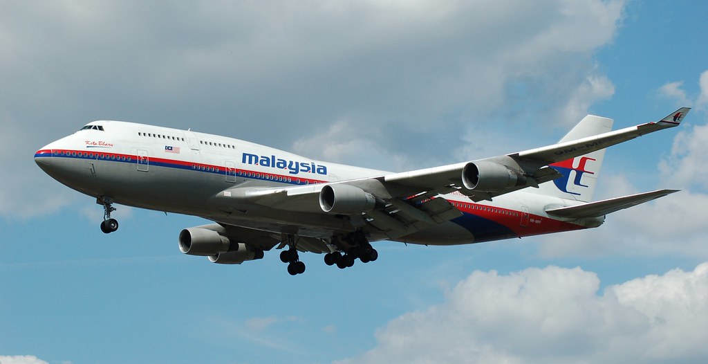 Malaysian Airlines Boeing 747 9M-MPF