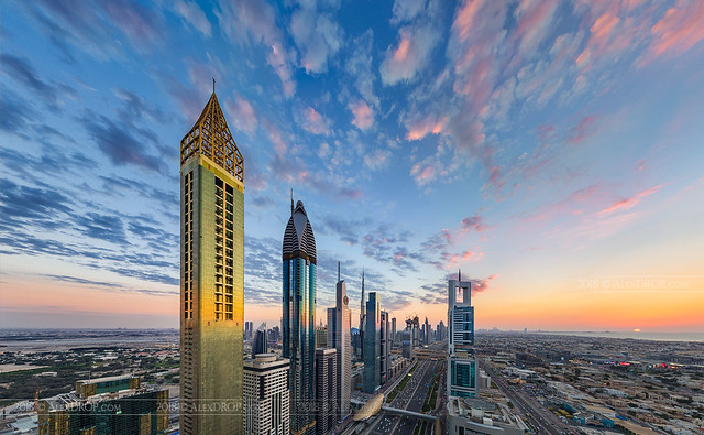 _MG_3410 - Sunset over Dubai Downtown
