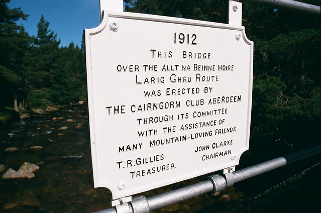 07 Cairngorm Walking Club footbridge 1912 - 2012