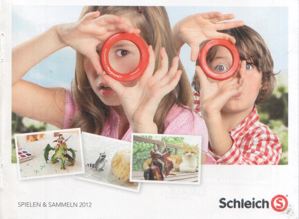 Schleich Katalog === DIN A6 Schleich 2012 
