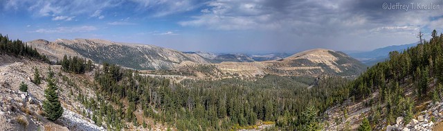 East of Picket Pin Mountain Panorama