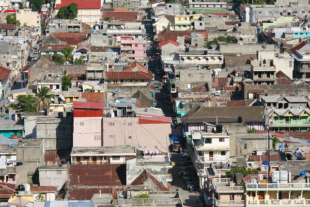 Overlooking the Streets of Cap Haitien, Haiti