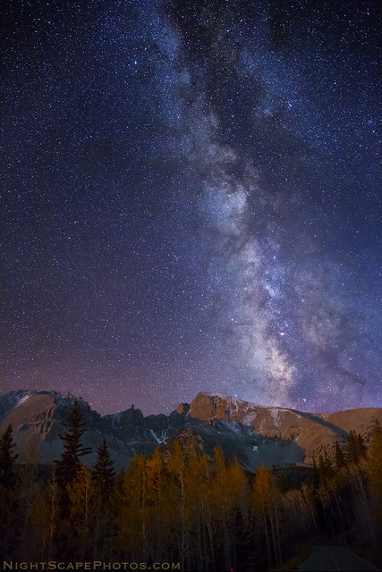 Milky Way over Wheeler Peak