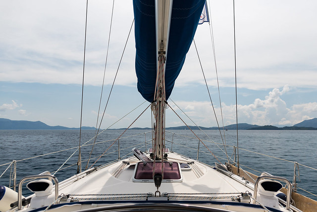 Sailing the Greek Ionian Sea