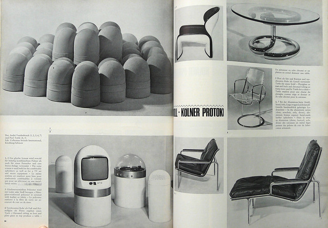 TV Nova. Designed by André Vandenbeuck 1970 for Strässle International, Kirchberg/Switzerland ...