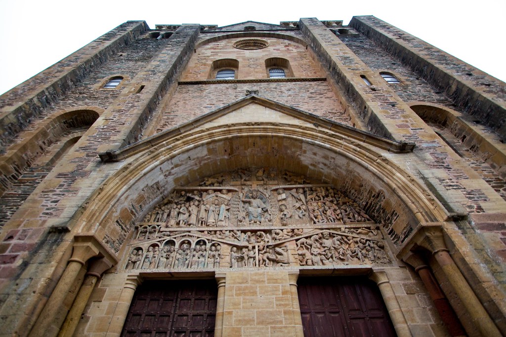 Conques (Iglesia abacial de Santa Fe) Fachada | Manuel Alende Maceira |  Flickr