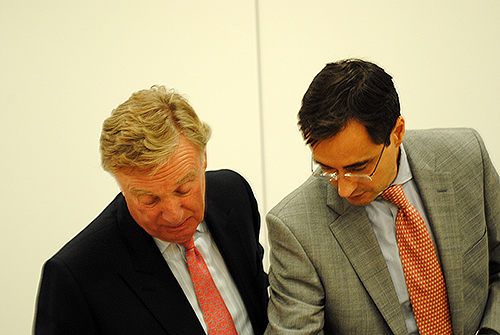 Richard Ottaway MP and Dr Robin Niblett | by Chatham House, London