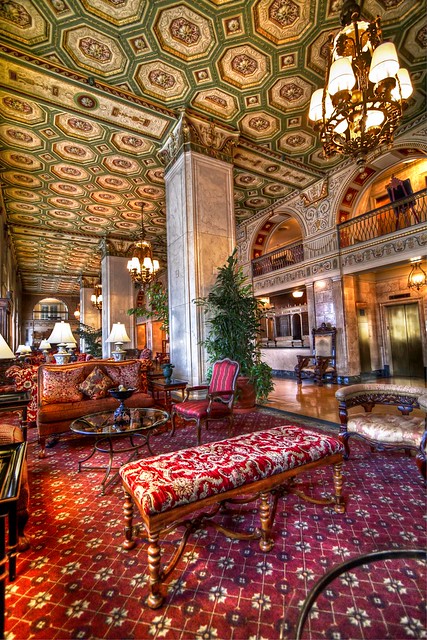 The Historic Brown Hotel Lobby (Louisville KY)