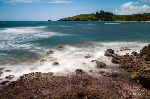 dominikanischerepublik felsen kã¼ste meer strand urlaub
