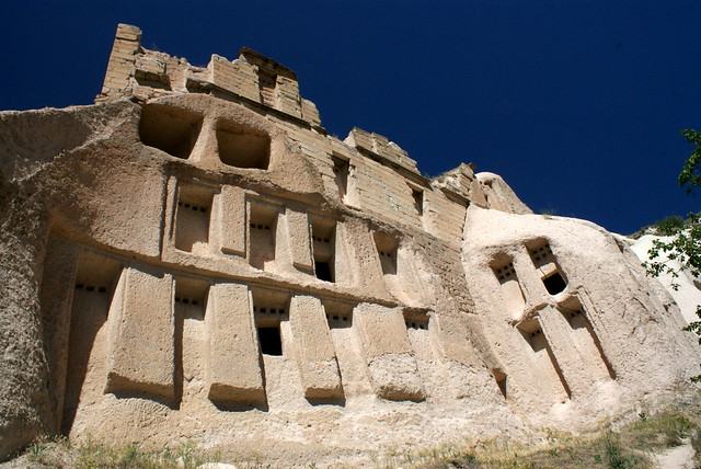 A cave house in the Pigeon valley of Cappadocia.