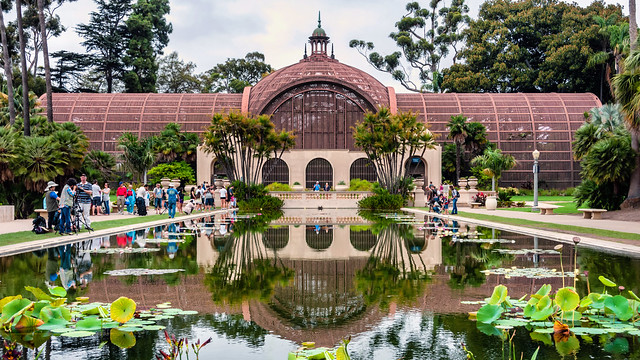 Botanical Building and Reflecting Pool - Balboa Park, San Diego