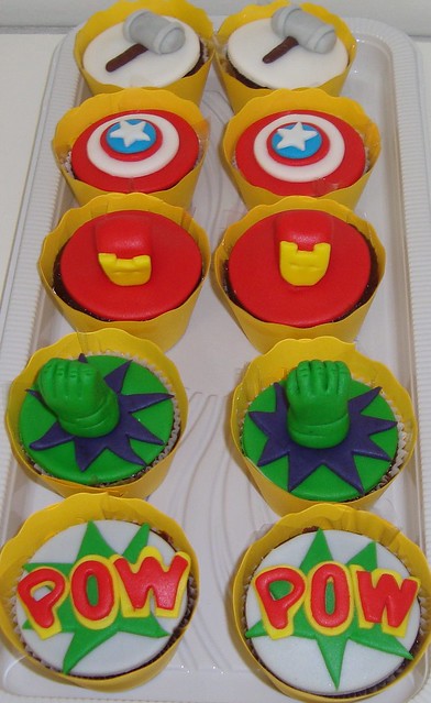 Cupcakes Vingadores