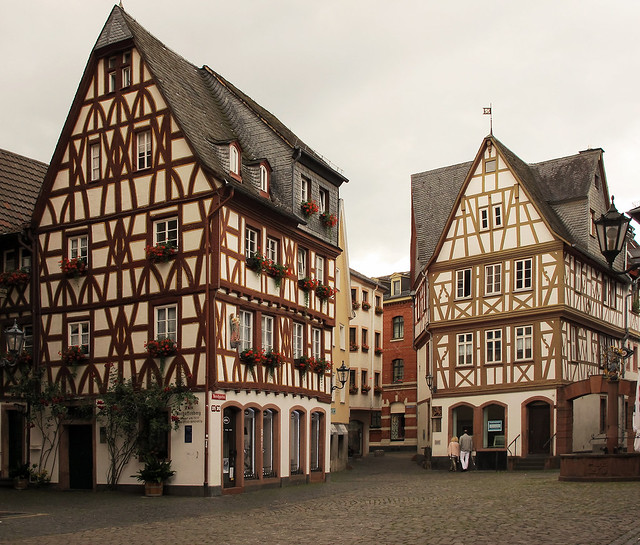 In der Altstadt von Mainz