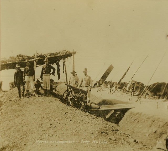 Trench, Camp McCalla, 1898