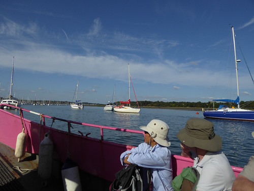 On the ferry Botley to Netley walk