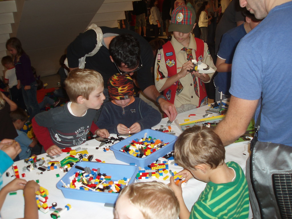 BrickCon:  Kids.  Building.  With LEGO.