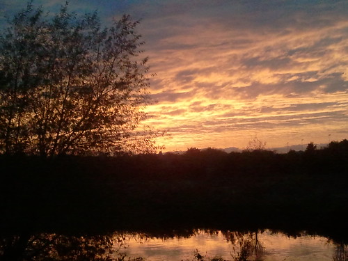 Nantwich sunset by Colin Freeth, flickrandroidapp:filter=none